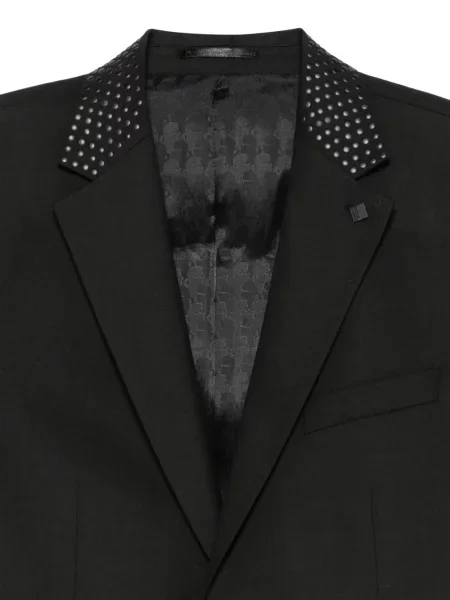 С яка блейзър Karl Lagerfeld с шипове черно