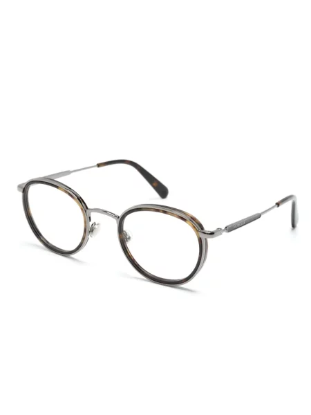 Saulės akiniai Moncler Eyewear ruda