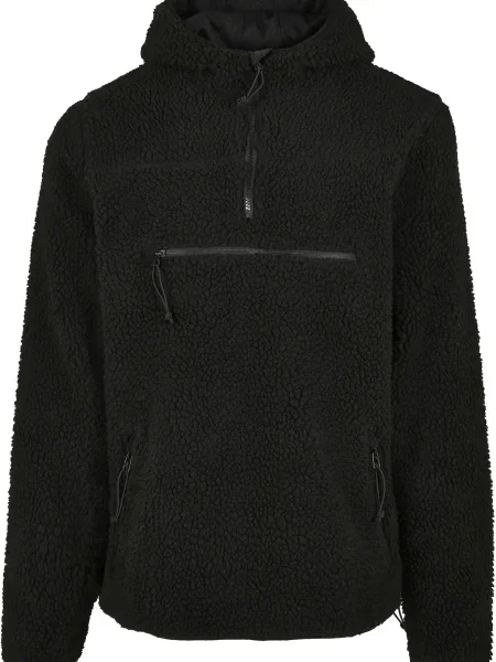 Brandit Jopa iz flisa Teddyfleece Worker' črna