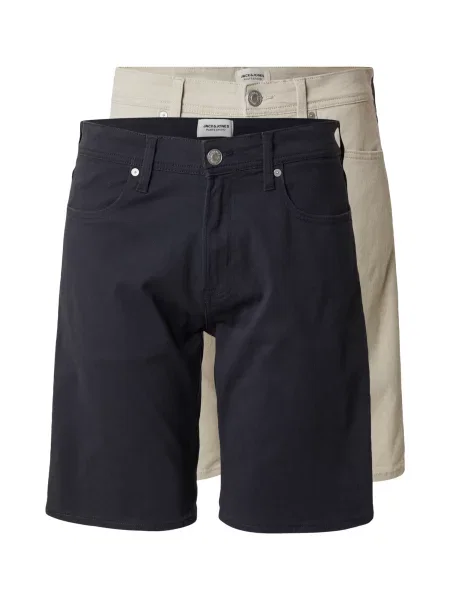 JACK & JONES Pantaloni JPSTRICK DYLAN / albastru închis bej