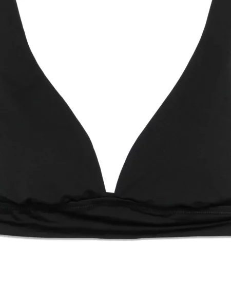 Bikini Polo Ralph Lauren cu dungi cu broderie albastru