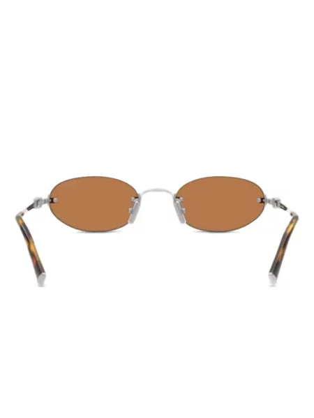 Ochelari de soare Miu Miu Eyewear argintiu