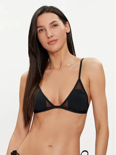 Calvin Klein Swimwear Góra od bikini czarny