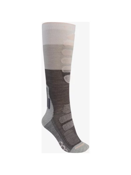 Skarpety Burton Performance + Lightweight Compression szary S-M beżowy