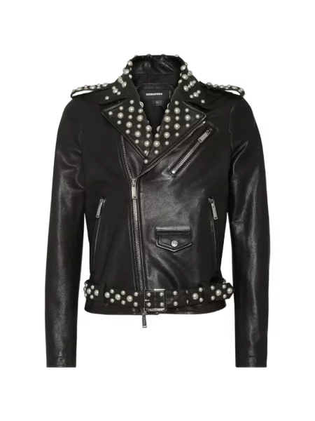 Geacă Dsquared2 cu perle negru