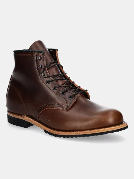 Шкіряні черевики Red Wing коричневий червоні