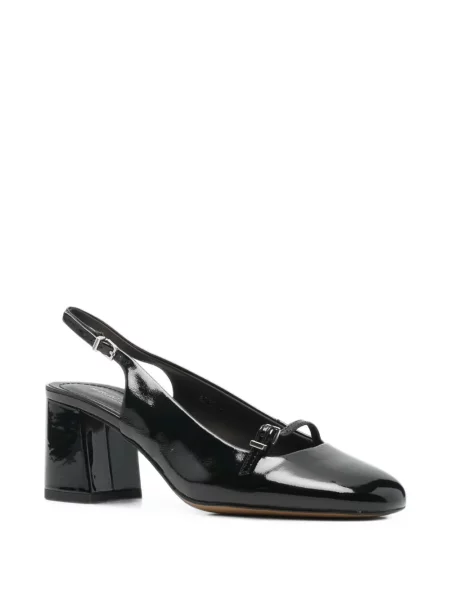 Pantofi cu toc Sergio Moretti Firenze slingback negru