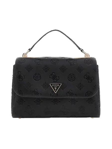 Torebka Guess skórzana czarna