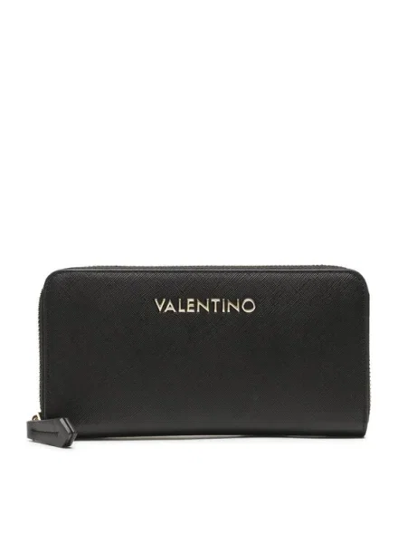 Голям дамски портфейл Valentino черно