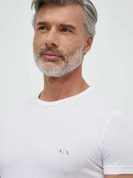 Póló Armani Exchange fekete