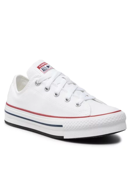 Tenisice Converse Ctas Eva Lift Ox White/Garnet/Navy bijela