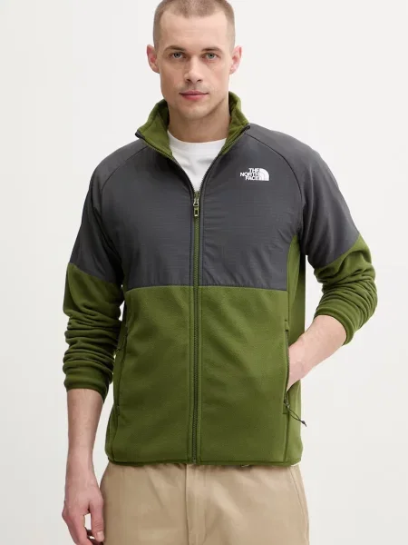 The North Face jopica flisasta Glacier Heavyweight zelena