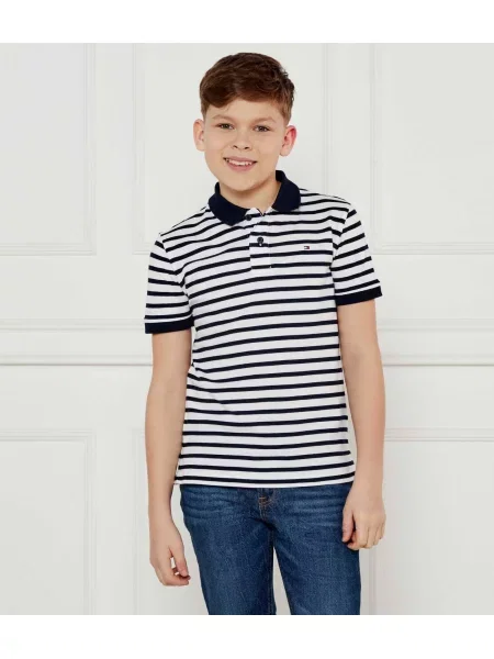 Tricou polo copii Tommy Hilfiger