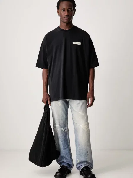 Vetements Scribbled Logo tricou din pentru bărbați