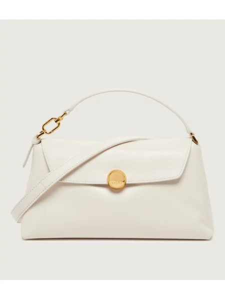 Geantă Furla Soft Mini CN Crem bej