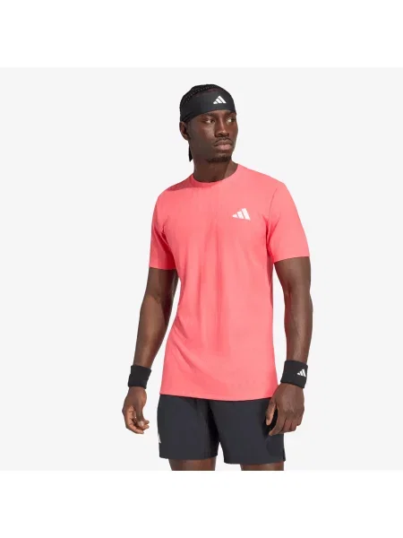 Tricou adidas Tennis Climacool+ Airchill Freelift T-shirt Pure Turbo M