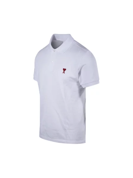 Polo Ami Paris w serca białe
