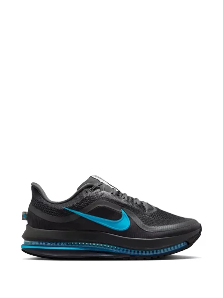 Sneakerși Nike Air Zoom din piele cu imagine cu model leopard gri