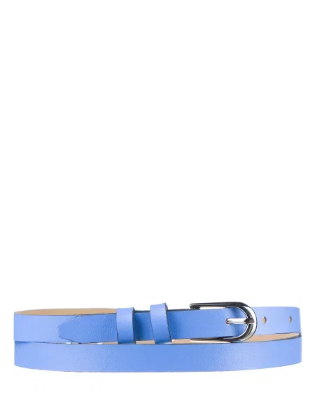 Кожаный ремень Pellagio голубой