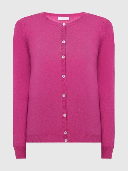 Кардиган з кашеміру Malo рожевий