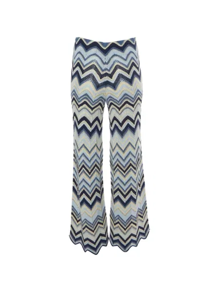Pantaloni Maje tricotate albastru