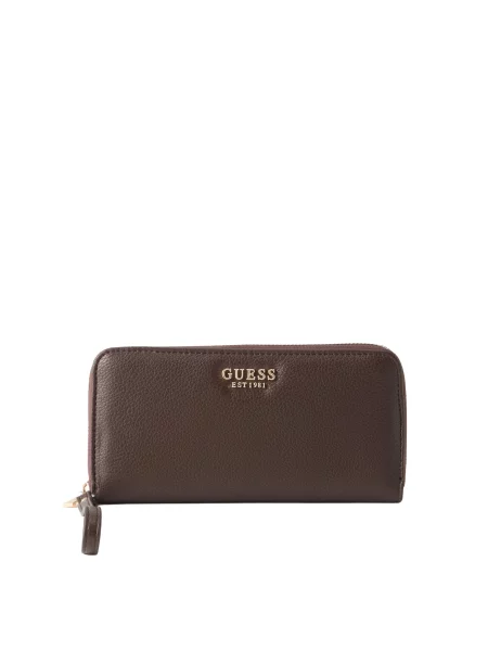 GUESS Portofel Melody ciocolatiu maro