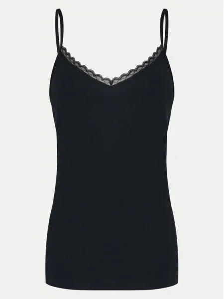 Triumph Топ Feel Of Cotton Slim Fit чорний