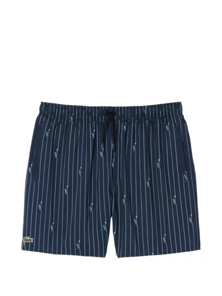 Slip de baie Lacoste negru