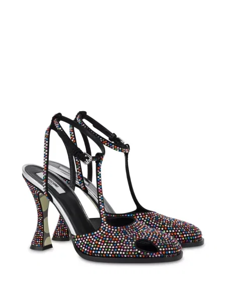 Pantofi cu toc Moschino negru