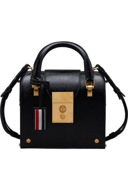 Geantă Thom Browne negru
