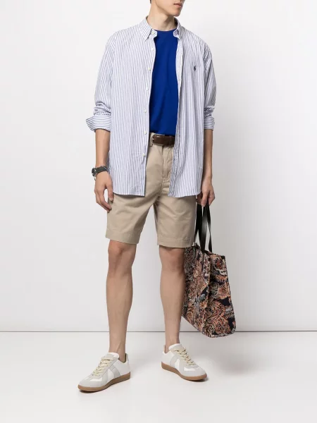 Klasické chinos Polo Ralph Lauren s výšivkou zelené