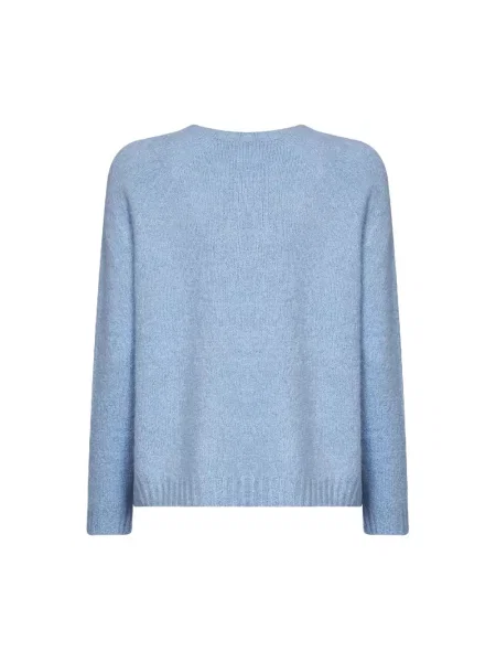 Weekend Max Mara sweter z dodatkiem wełny WKDGHIACCI niebieski