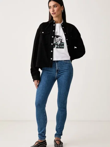 Джинсовая рубашка Karl Lagerfeld Jeans