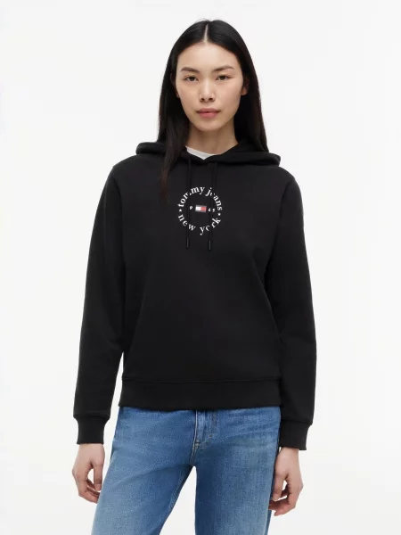 Palton Tommy Jeans alb