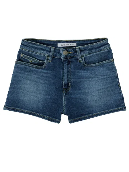 Pantaloni copii Calvin Klein Jeans albastru