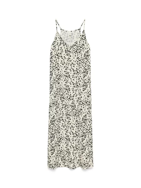 VERO MODA Šaty VMKORA krémová černá