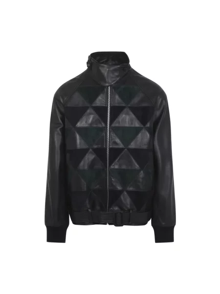 Kurtka skórzana Lanvin czarna
