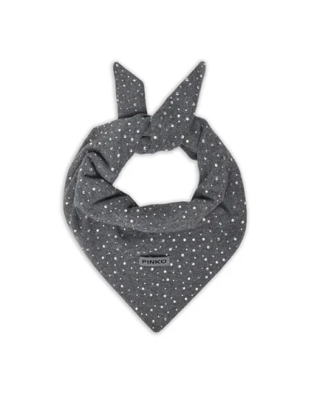 Mănuși Pinko de lână gri