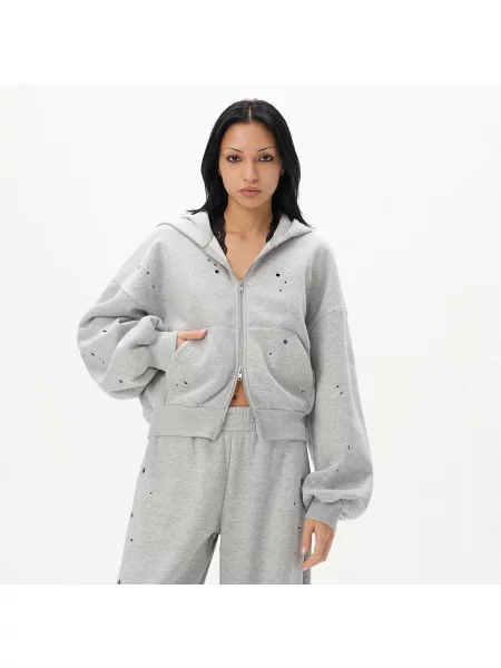 Свитшот Cropp серый