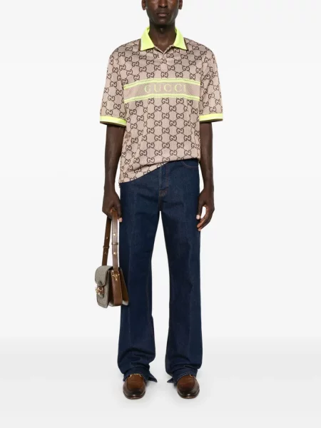 Tiesūs džinsai Gucci mėlyna