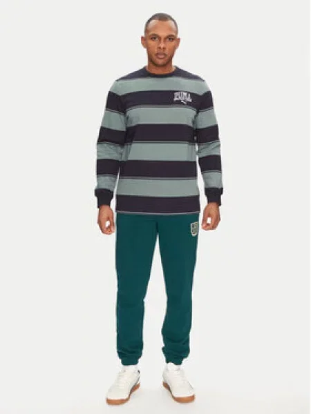 Puma Teplákové kalhoty Sports Legacy Graphic zelená