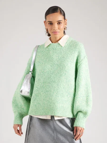 TOPSHOP Pulóver ANNA világoszöld