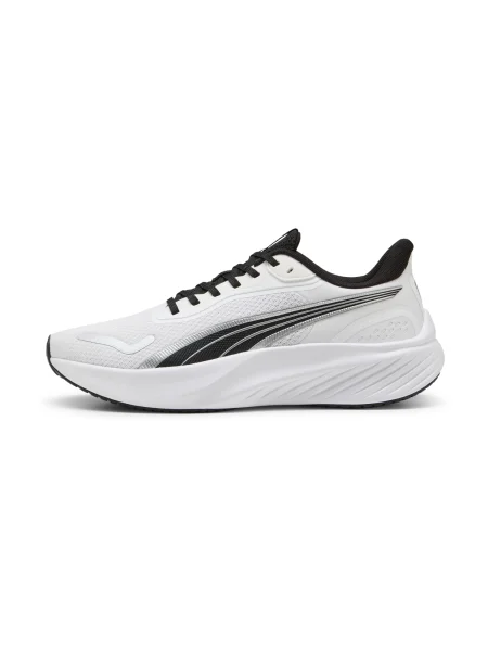 PUMA Tenisice za trčanje Pounce Lite crna / srebro bijela