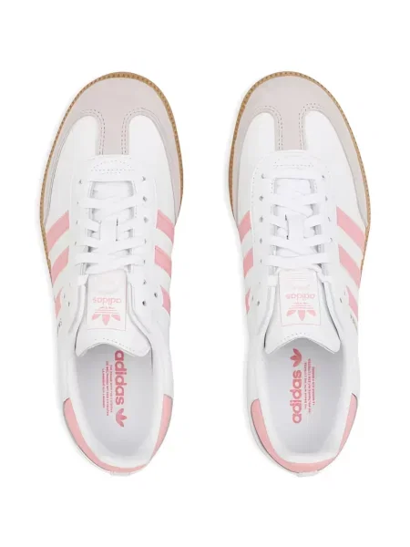 Кожени маратонки Adidas Adilette синьо