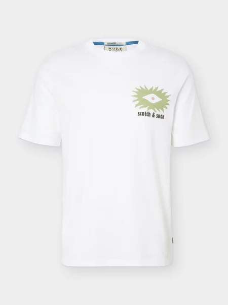 SCOTCH & SODA Tricou alb