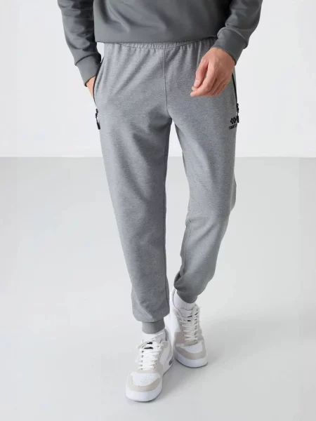 Tommy Life Sportovní kalhoty šedá