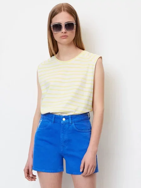 Майка Marc O'polo Denim желтая