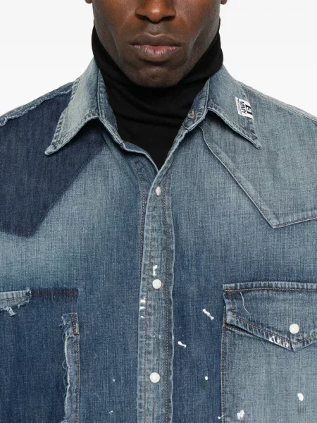 Риза Maison Mihara Yasuhiro синьо