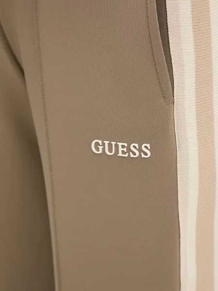 Спортивные штаны Guess с принтом черные