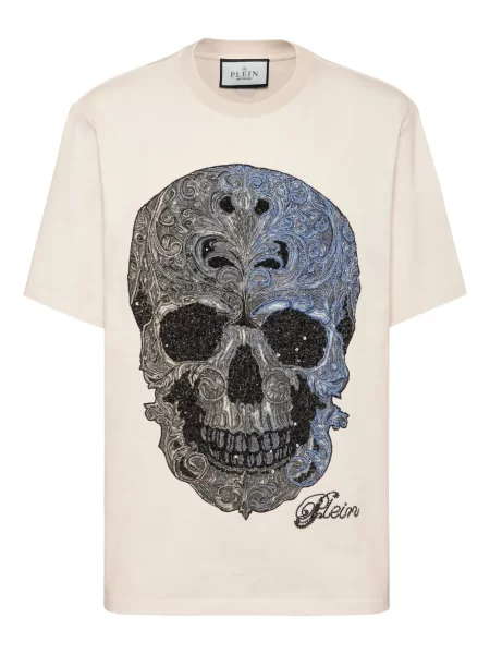 Tricou Philipp Plein alb